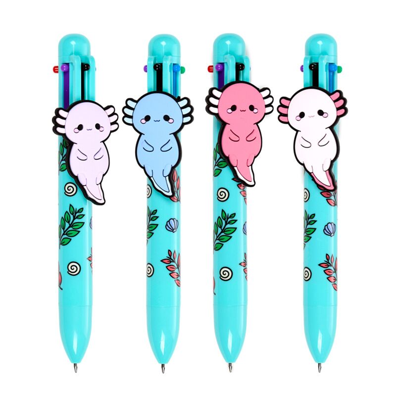 ギャラリービューアに画像をロードする, Adoramals maddie de axolotl meerkleurige pen (6 kleuren)