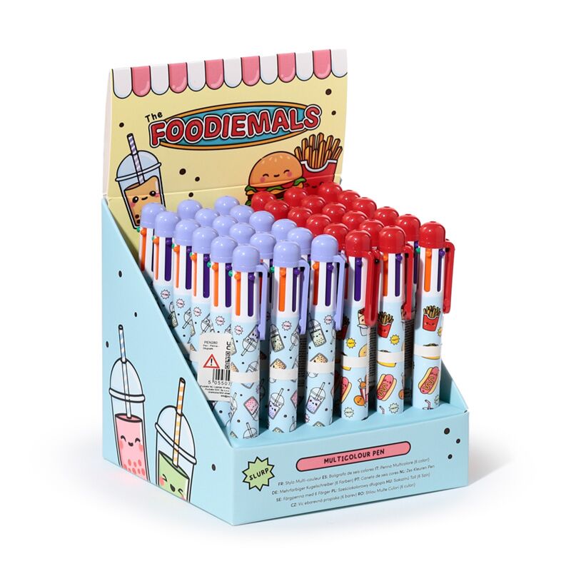 Cargue la imagen en el visor de la galería, Foodiemals meer kleuren pen (6 kleuren)