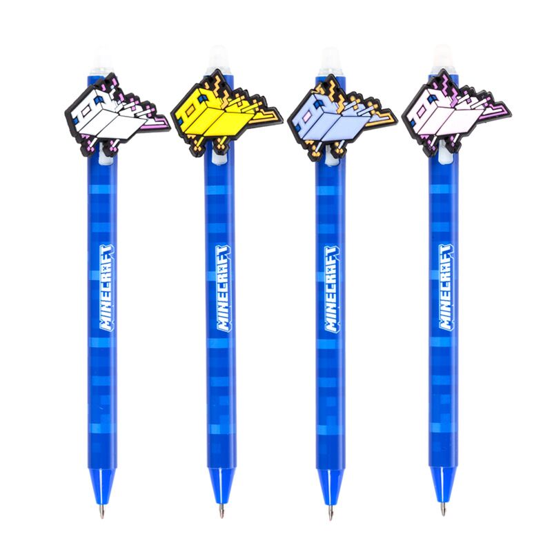 Load image into Gallery viewer, Union inkredible uitwisbare pen met pvc minecraft top
