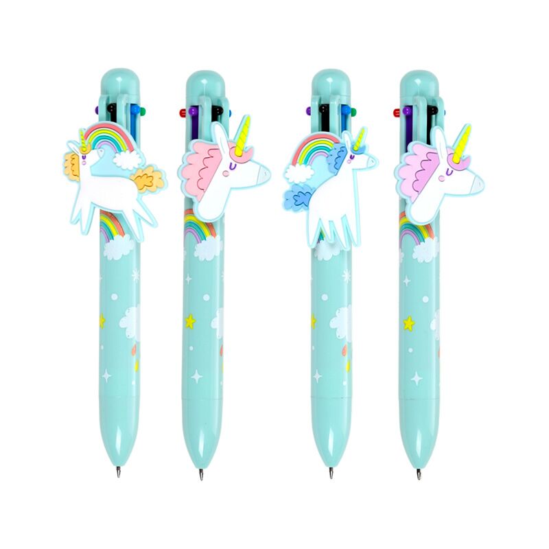 Cargue la imagen en el visor de la galería, Unicorn magic meerkleurige pen (6 kleuren)