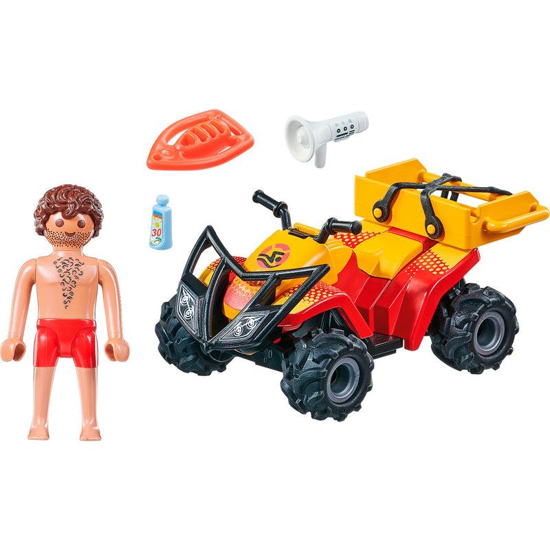 Load image into Gallery viewer, Playmobil City Action Badmeester Quad 71040