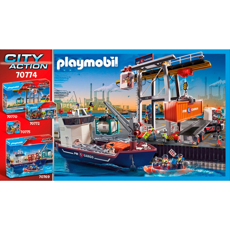 Load image into Gallery viewer, PLAYMOBIL City Action Container productie