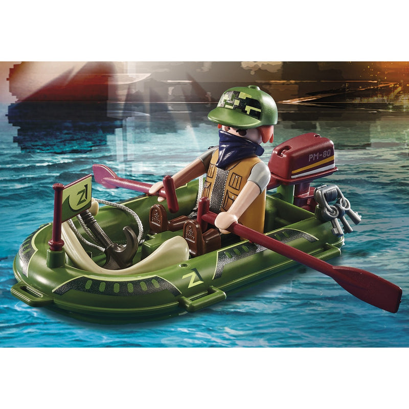 Load image into Gallery viewer, Playmobil City Action Politiewatervliegtuig Achtervolging 70779