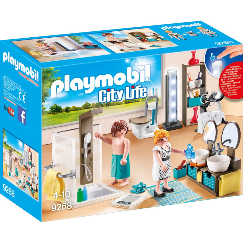 Load image into Gallery viewer, PLAYMOBIL City Life Badkamer met Douche 9268