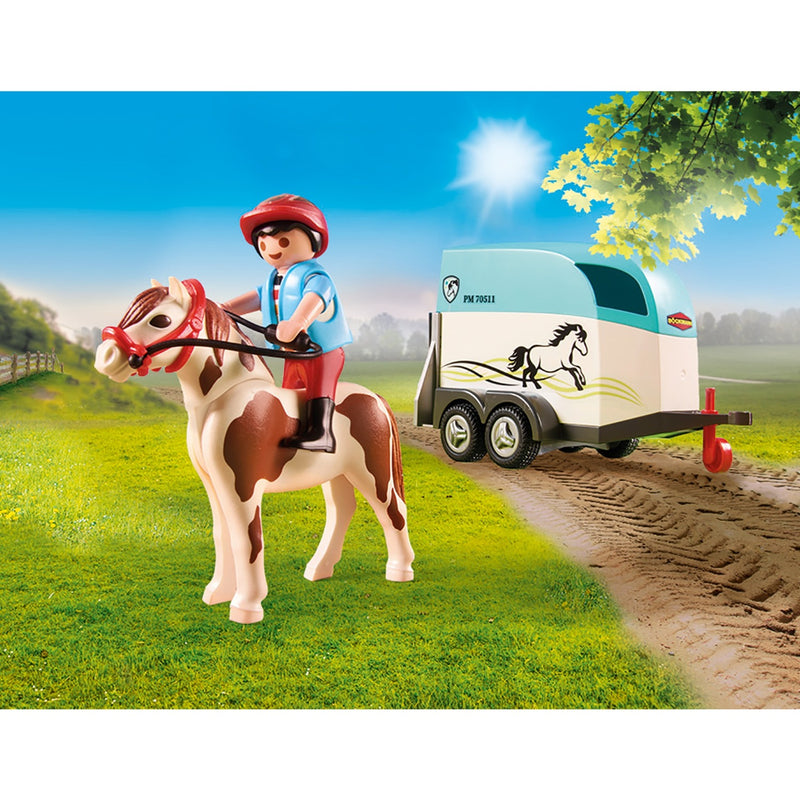 Load image into Gallery viewer, PLAYMOBIL Country Auto met Aanhanger 70511