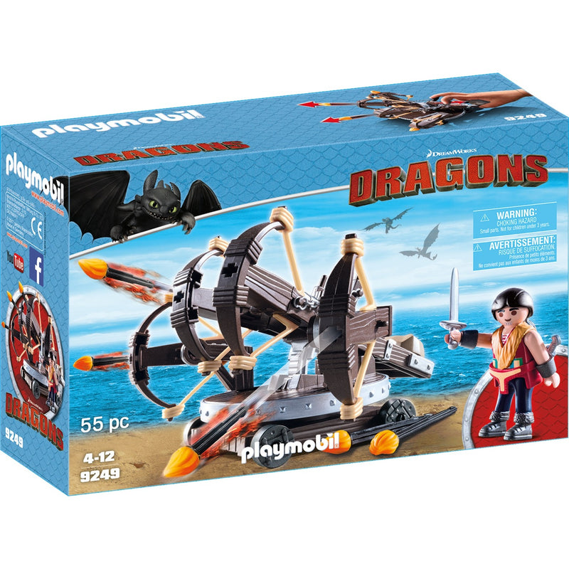 Load image into Gallery viewer, PLAYMOBIL Dragons Eret met viervoudige ballista