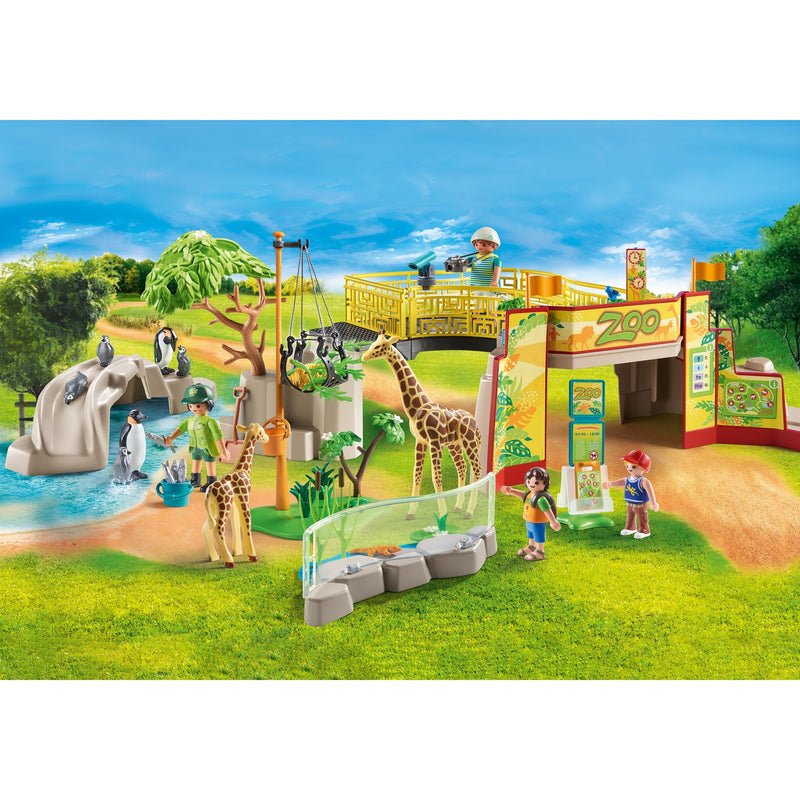 Load image into Gallery viewer, PLAYMOBIL Family Fun Avontuurlijke dierentuin