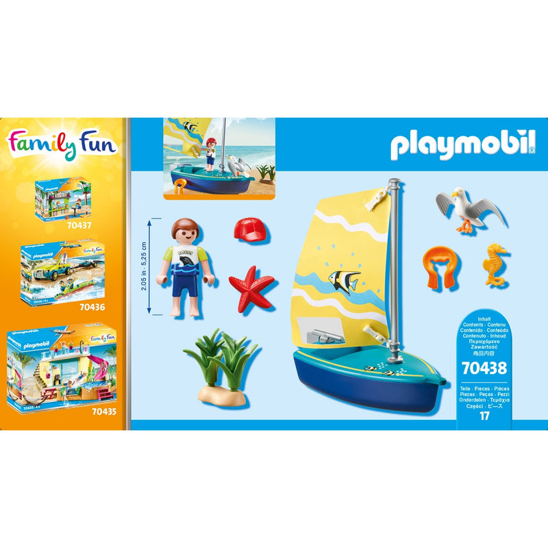 Load image into Gallery viewer, Playmobil Family Fun Zeilbootje 70438