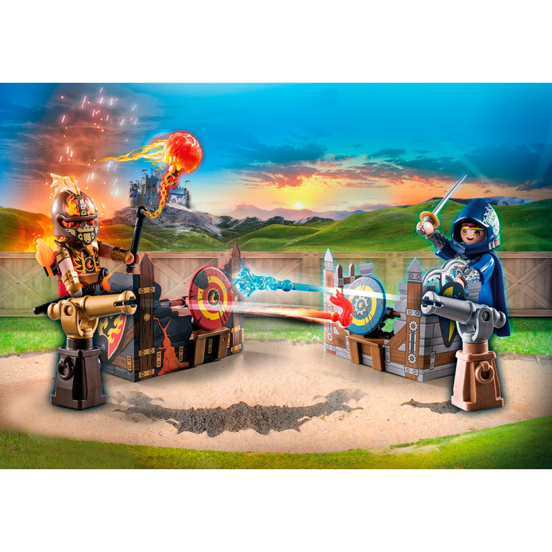 Load image into Gallery viewer, Playmobil Novelmore vs Burnham Raiders Duel 71212