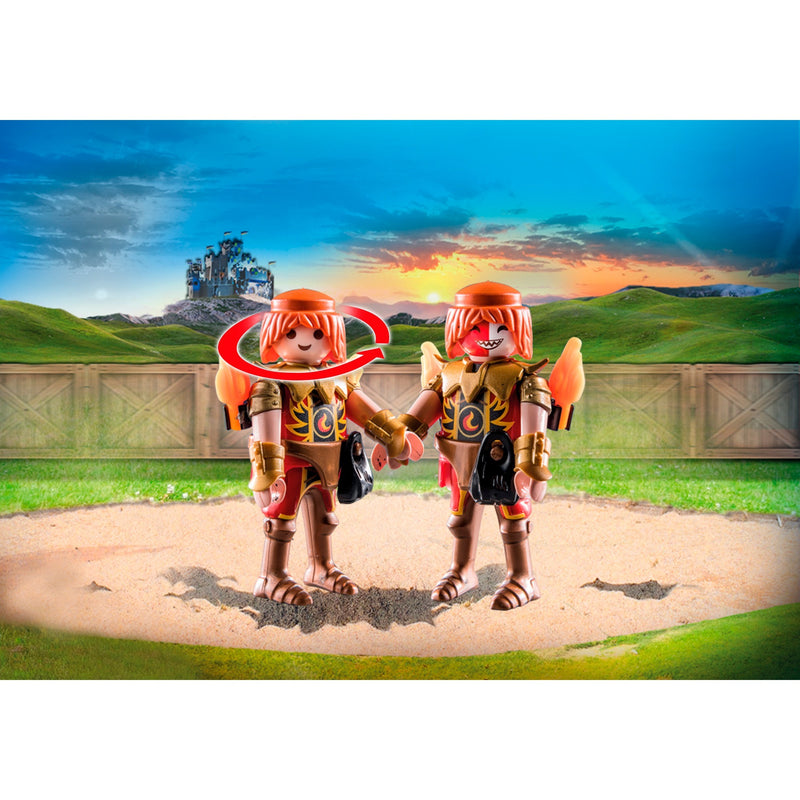 Load image into Gallery viewer, Playmobil Novelmore vs Burnham Raiders Duel 71212