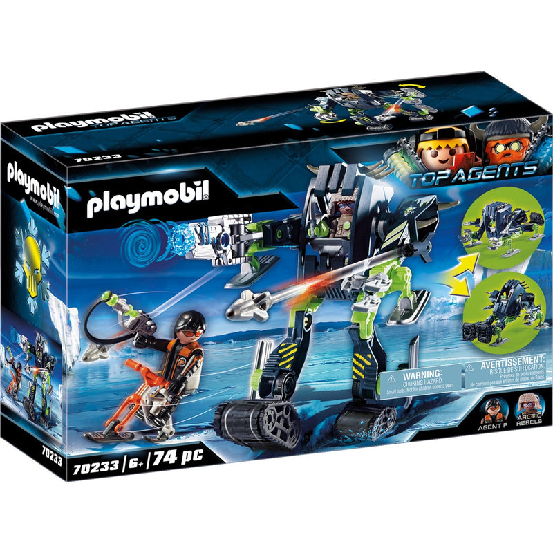 Load image into Gallery viewer, PLAYMOBIL Top Agents Arctic Rebels sneeuwrobot