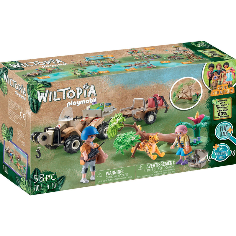 Load image into Gallery viewer, PLAYMOBIL Wiltopia Dierenreddingsquad 71011