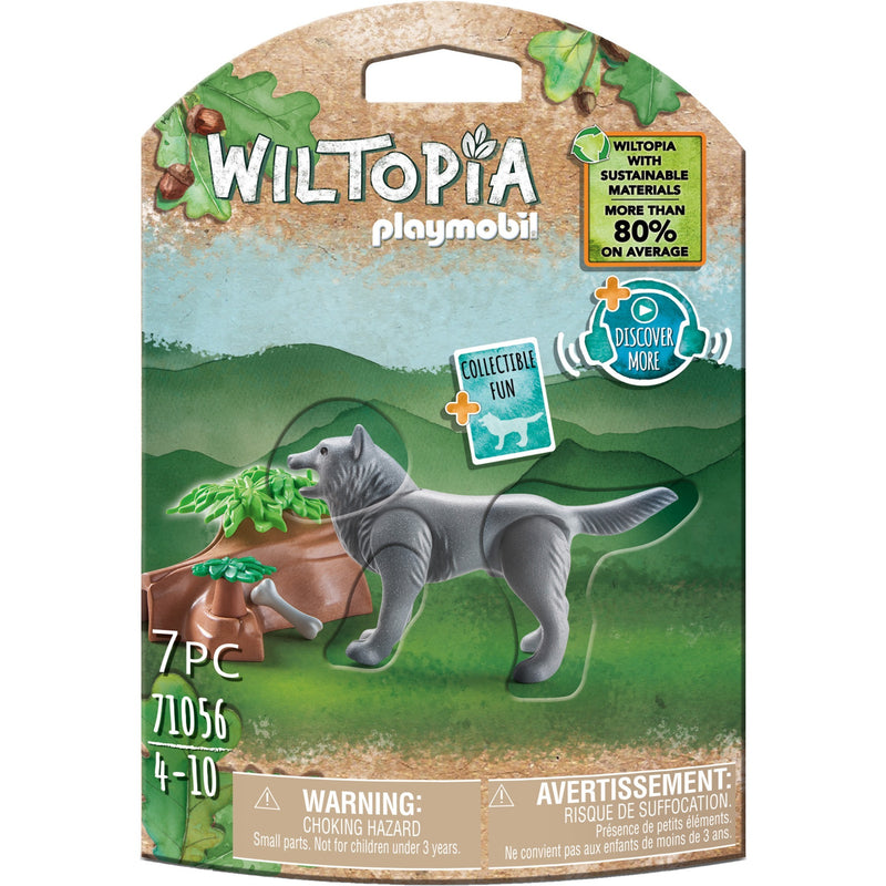 Load image into Gallery viewer, PLAYMOBIL Wiltopia Wolf 71056