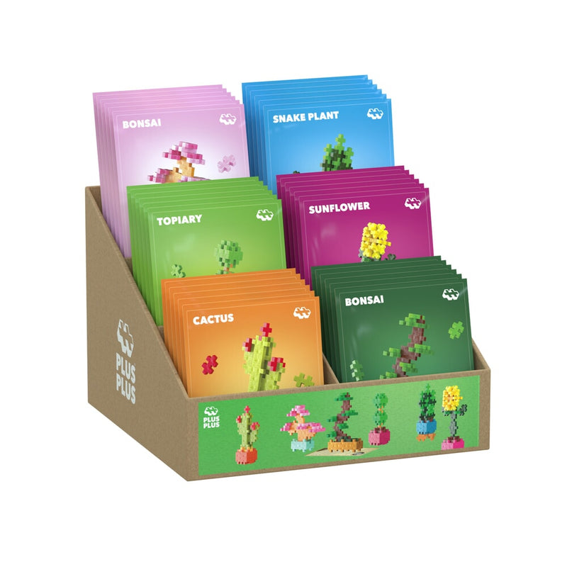 Cargue la imagen en el visor de la galería, Plus plus plant packs - display (36 pcs) plus-plus flowers plants (7494)