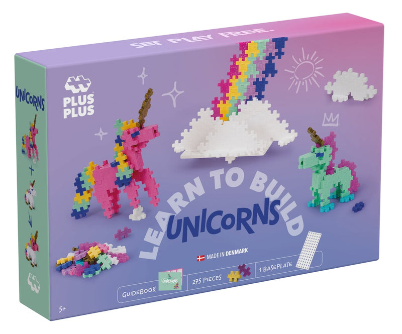 Load image into Gallery viewer, Brandunit learn to build eenhoorn plus-plus: 275 stuks (3908)