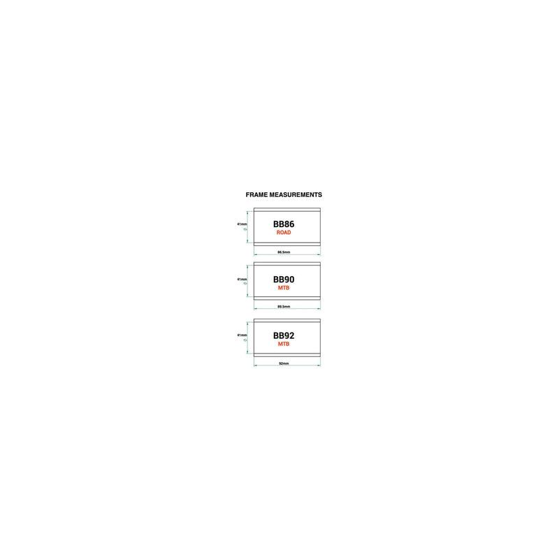 Load image into Gallery viewer, Praxis trapas adapter m24 sram gpx bb86 bb90 bb92 road mtb