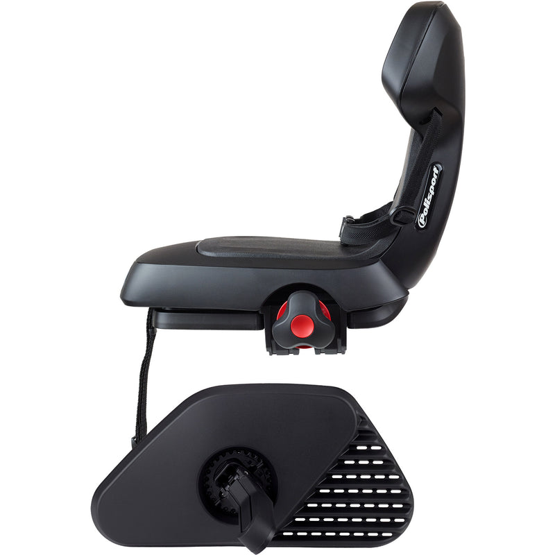 Load image into Gallery viewer, Polisport plasticos s.a. polisport achterzitje guppy black serie junior cfs zwart