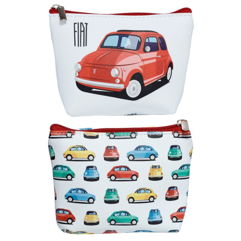Chargez l'image dans la visionneuse de la galerie, Retro fiat 500 pvc portemonnee