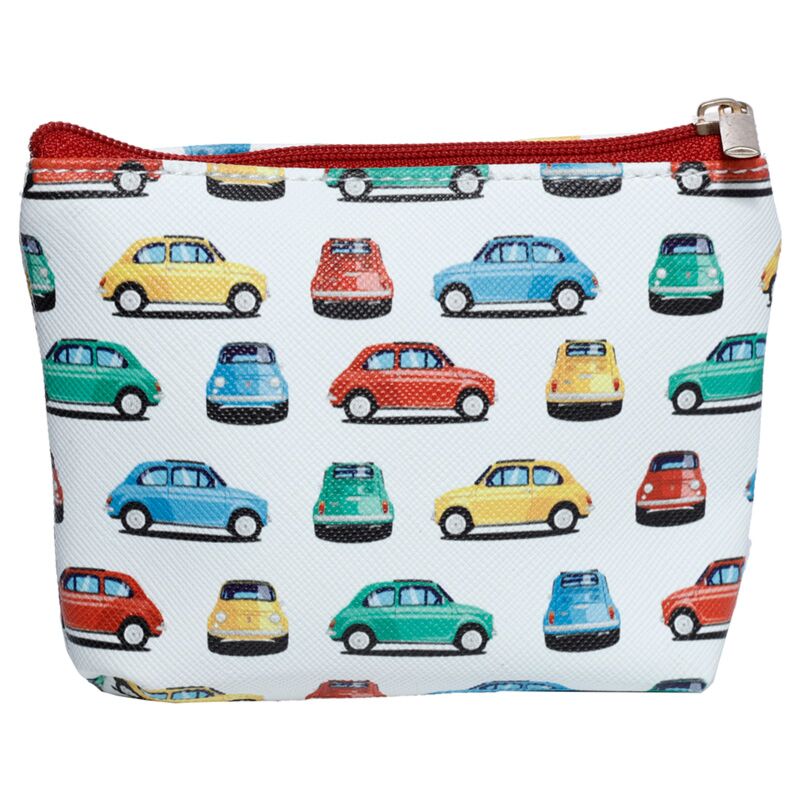 Chargez l'image dans la visionneuse de la galerie, Retro fiat 500 pvc portemonnee