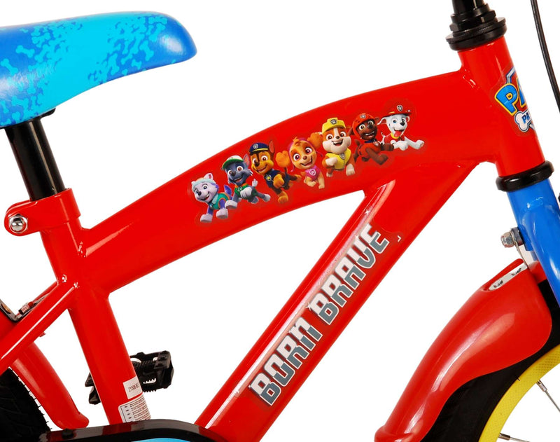 Load image into Gallery viewer, Paw Patrol Kinderfiets - Jongens - 14 inch - Rood Blauw