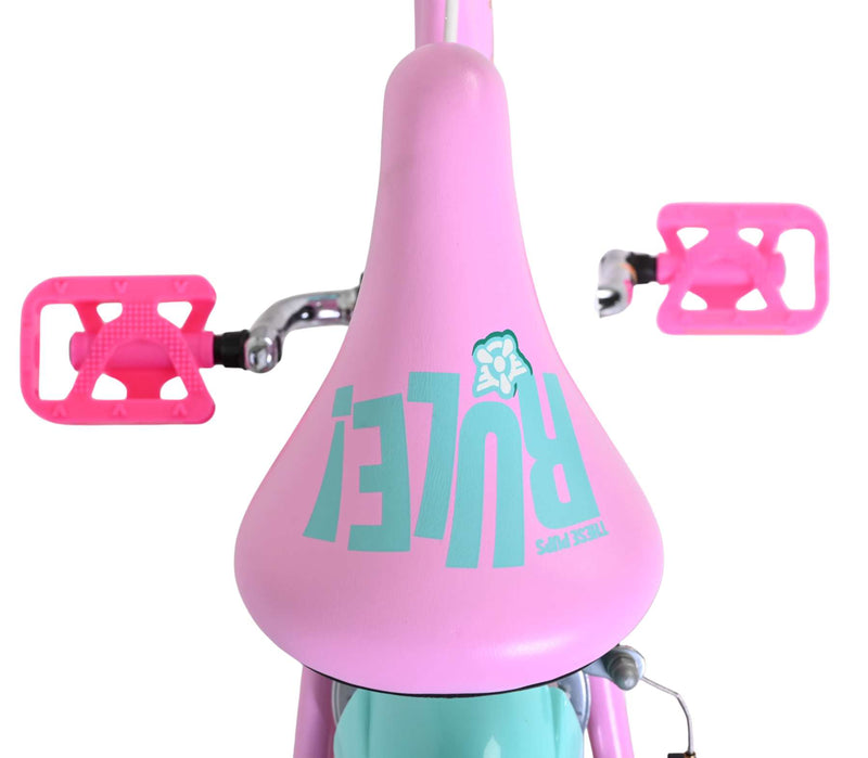 ギャラリービューアに画像をロードする, Volare paw patrol kinderfiets - meisjes - 12 inch - roze - twee handremmen