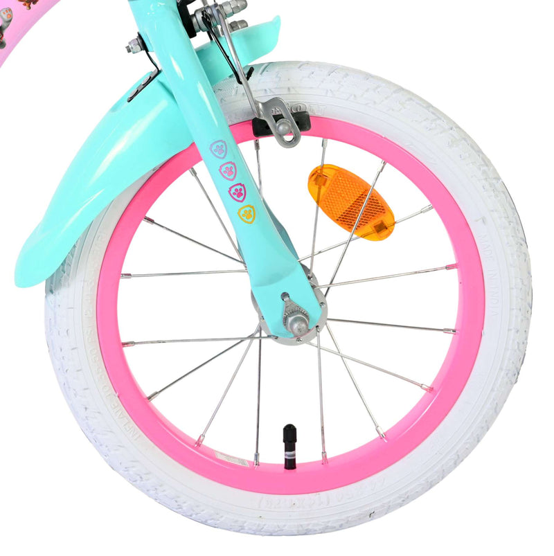 Laden Sie das Bild in Galerie -Viewer, Volare paw patrol kinderfiets - meisjes - 14 inch - roze