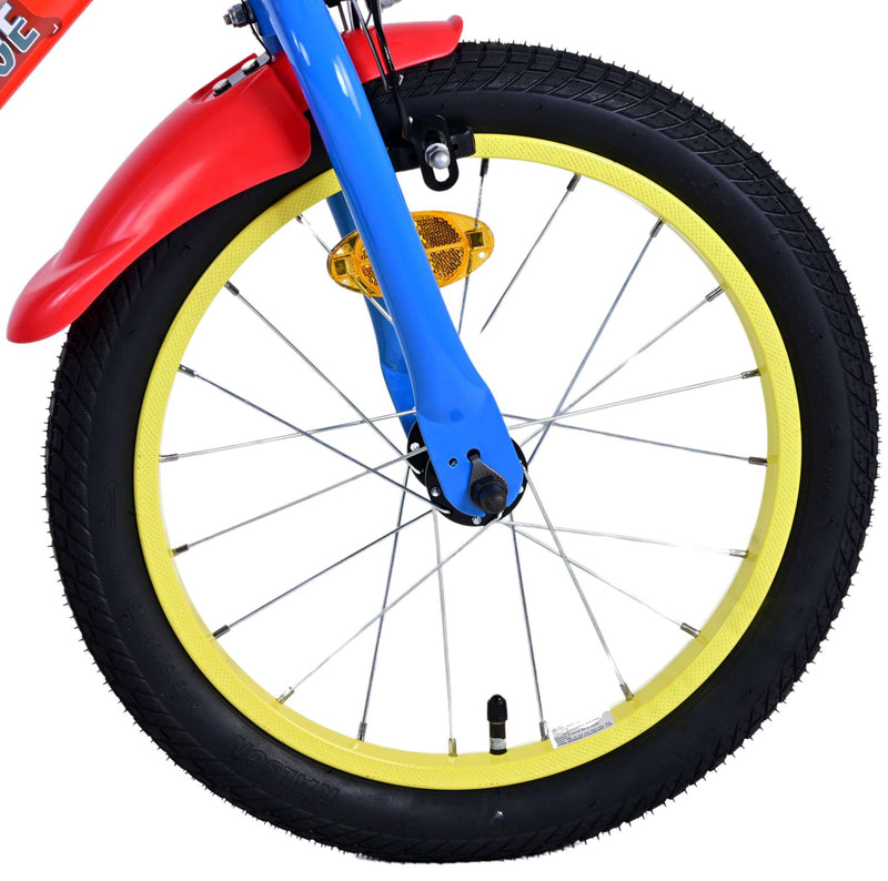 Load image into Gallery viewer, Paw Patrol Kinderfiets Jongens 16 inch Rood Twee handremmen