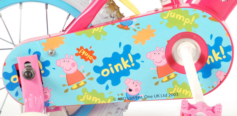 Load image into Gallery viewer, Peppa Pig Kinderfiets Meisjes 12 inch Roze