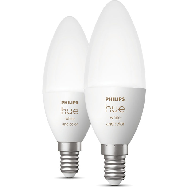 Load image into Gallery viewer, Philips Hue Hue Losse kaarslamp E14 White color 2-pack