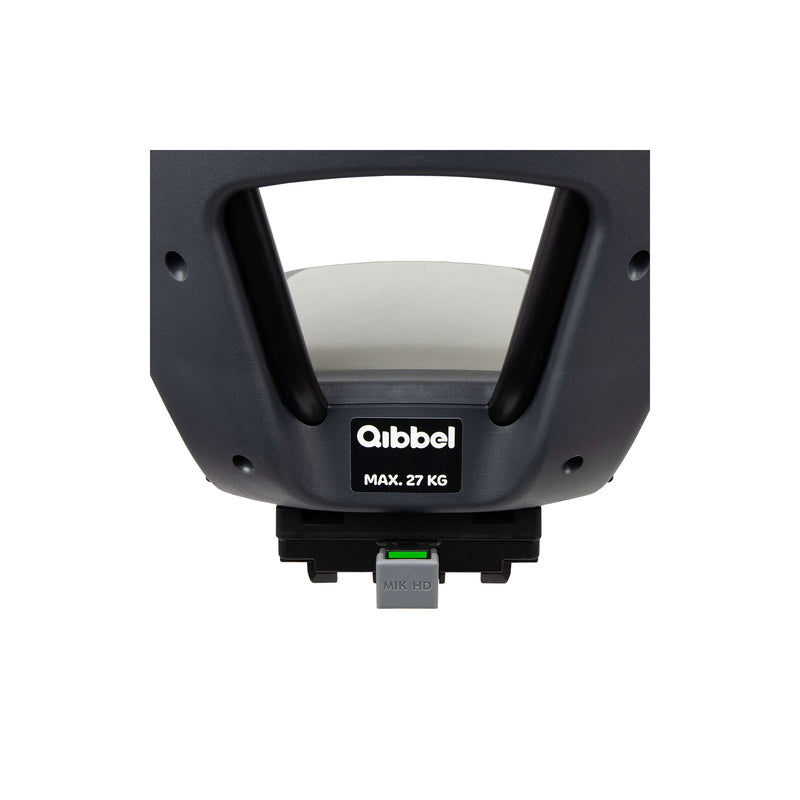 Load image into Gallery viewer, Widek b.v. qibbel achterzitje junior 6+ mik-hd bagagedrager grijs