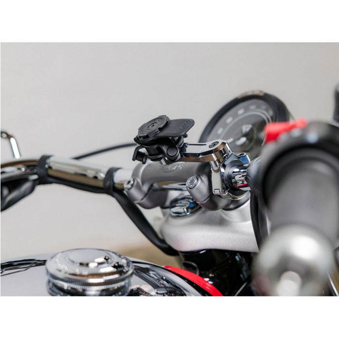 Afbeelding laden in galerijviewer, Quad lock motorcycle handlebar mount pro - chrome