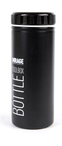 Load image into Gallery viewer, Mirage Gereedschap toolbox bidon 500ml zwart op kaart