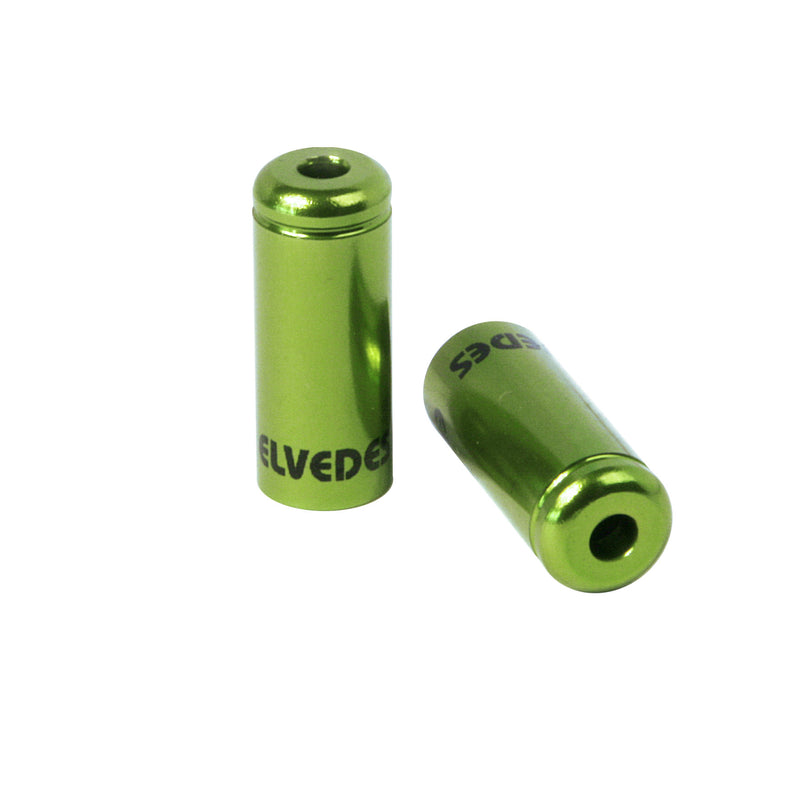 Load image into Gallery viewer, Elvedes kabelhoedje 5mm sealed alu groen (50st)
