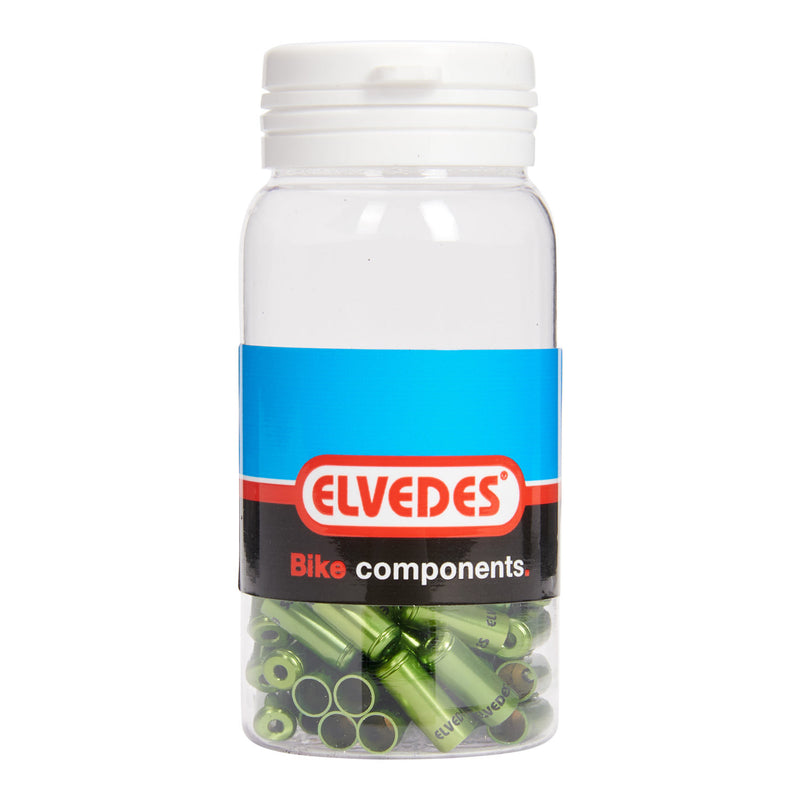 Load image into Gallery viewer, Elvedes kabelhoedje 5mm sealed alu groen (50st)