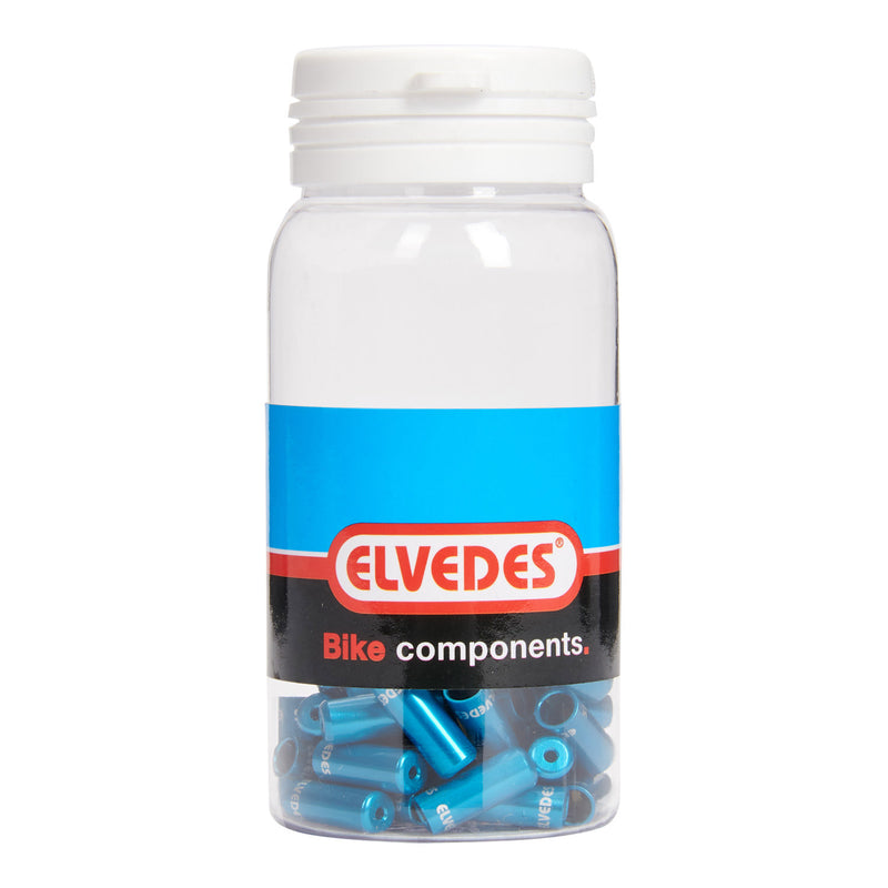 Load image into Gallery viewer, Elvedes kabelhoedje 4,2mm seal alu blauw (50st)