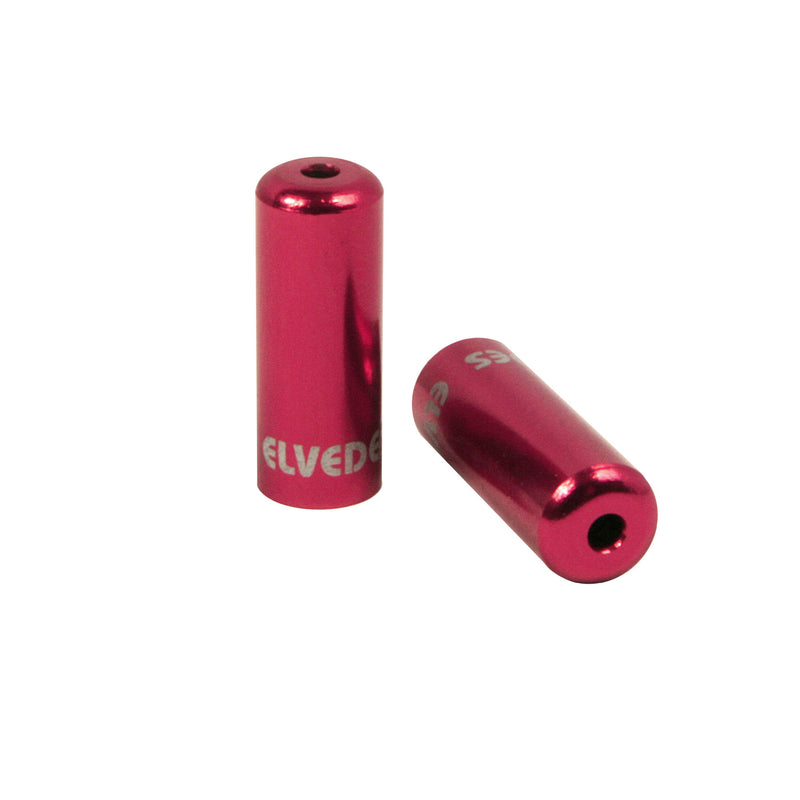Load image into Gallery viewer, Elvedes kabelhoedje 4,2mm seal alu rood (50st)