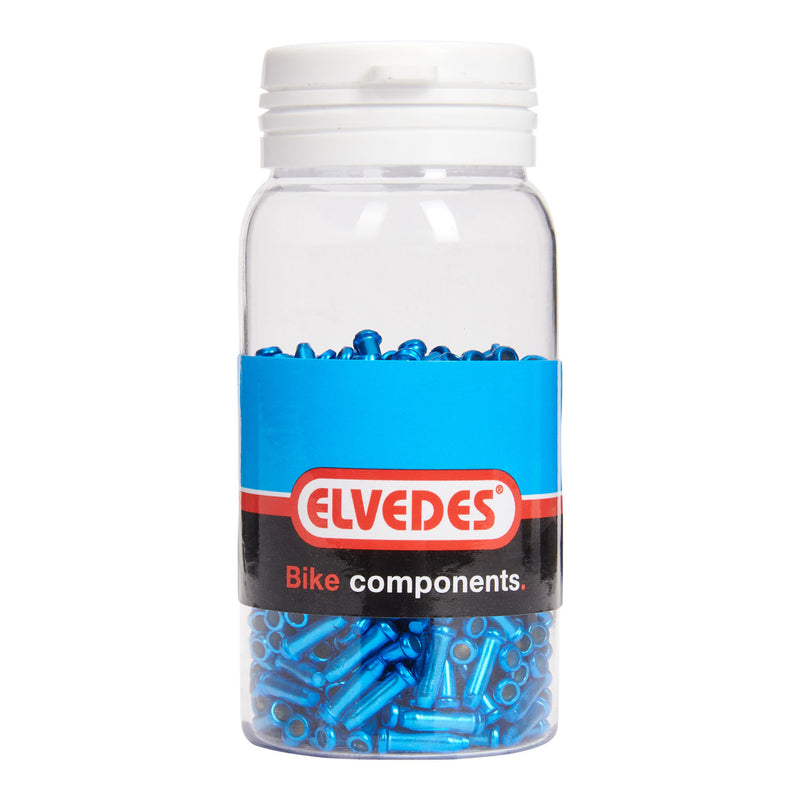 Load image into Gallery viewer, Elvedes antirafeldopjes 2,3mm blauw (500x) alum. elv2012014