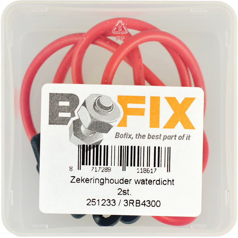 Afbeelding laden in galerijviewer, Bofix zak a 2 steekzekering-houders waterdicht