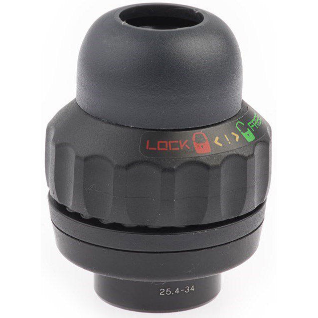 Load image into Gallery viewer, balhoofdstel met geïntegreerd stuurslot 1 inch zwart