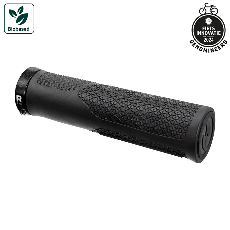 Load image into Gallery viewer, Herrmans handvatset nucore trail peak 130 130mm zwart