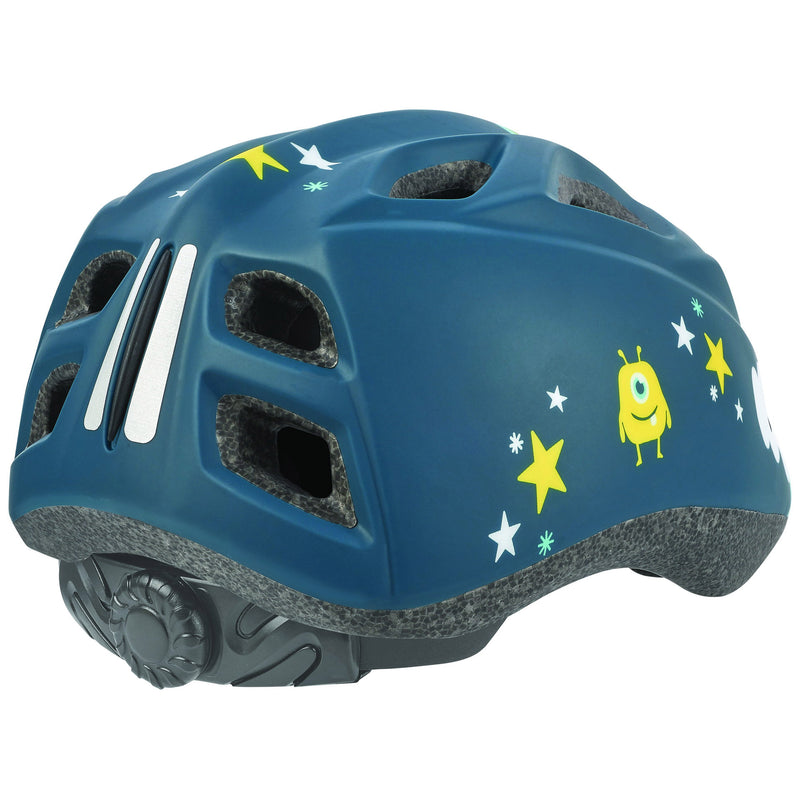 Load image into Gallery viewer, Polisport Helm Spaceship met bidon en houder. Maat: XS (48 52 cm), kleur: Blauww