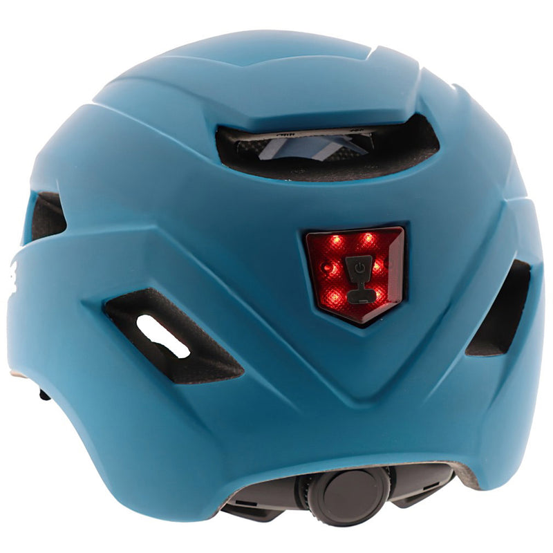 Afbeelding laden in galerijviewer, Mirage urban helm e-bike led 58-61cm mat blauw
