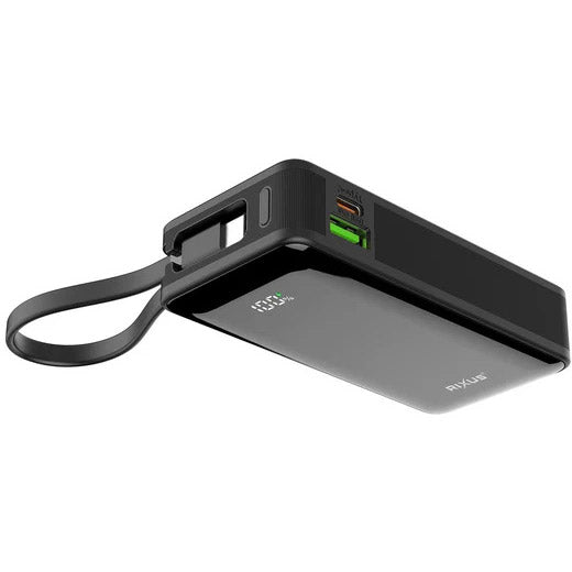 Load image into Gallery viewer, Olympic sportswear rixus powerbank rxpb01b 10.000mah li-ion zwart