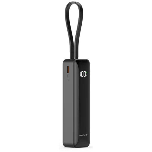 Load image into Gallery viewer, Olympic sportswear rixus powerbank rxpb03b 5.000mah li-ion usb-c zwart