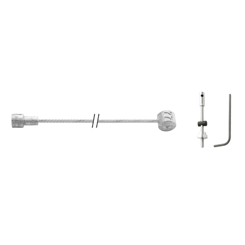 Load image into Gallery viewer, ELVEDES Trommelrem binnenkabel 2250mm verzinkt met onderdelen (op kaart)