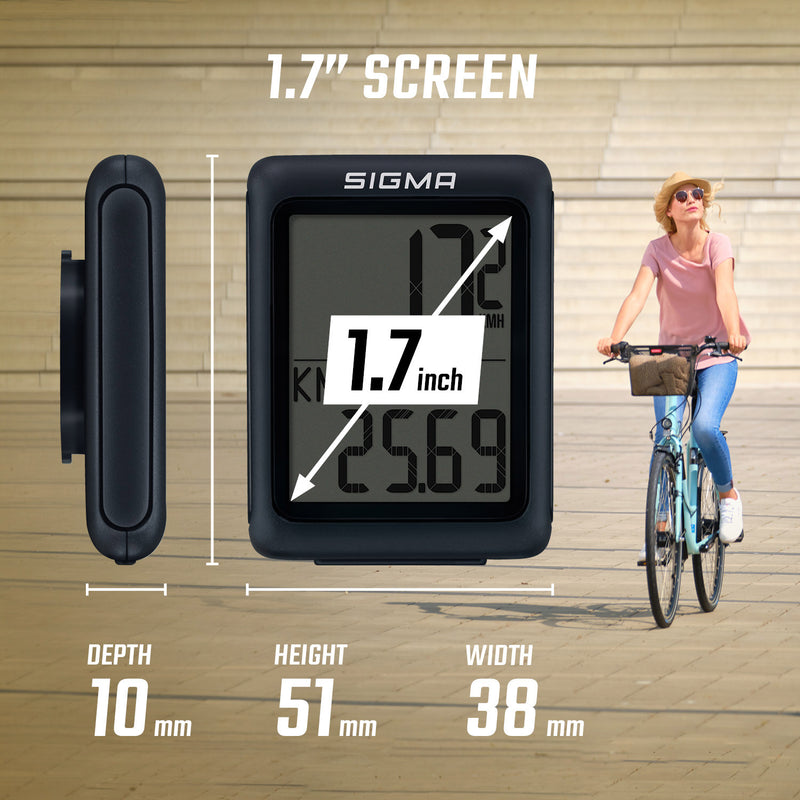 Afbeelding laden in galerijviewer, sigma bike computer bc 5.0 wired
