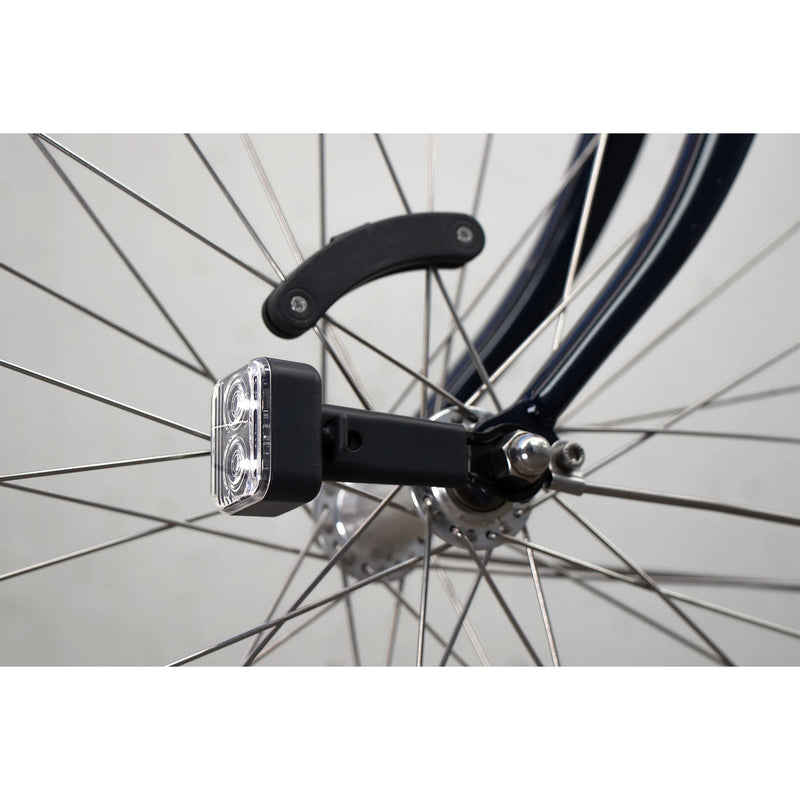 Load image into Gallery viewer, fietsverlichting AMS Constant staal rood wit 4 delig