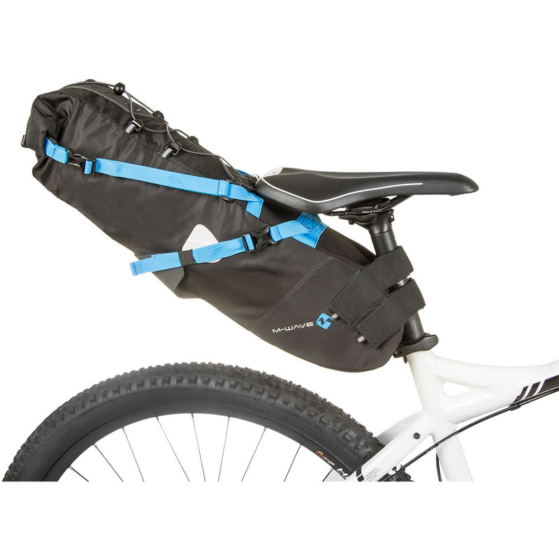 Load image into Gallery viewer, M-wave zadeltas rough ride saddle l saddle bag bp saddle 11l black