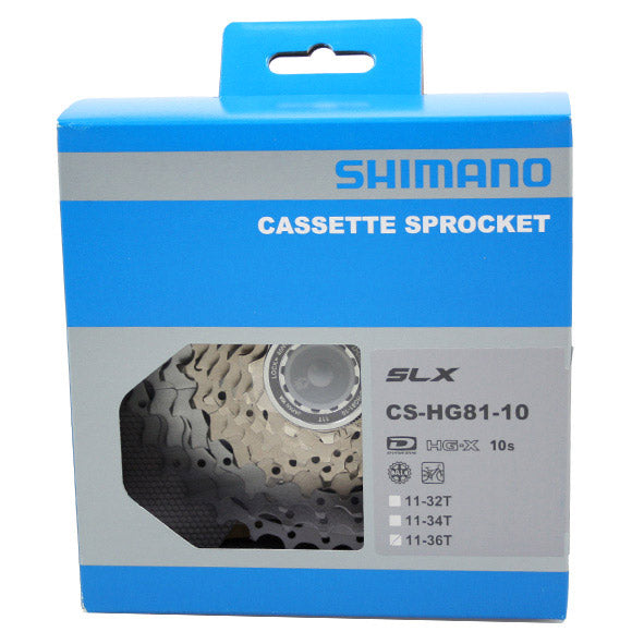 Shimano cassette 10V 11-36 SLX ICSHG811036