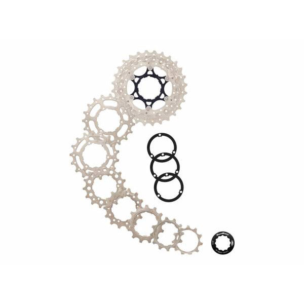 Afbeelding laden in galerijviewer, SunRace cassette 10V 11-32 CSRS0 metallic silver